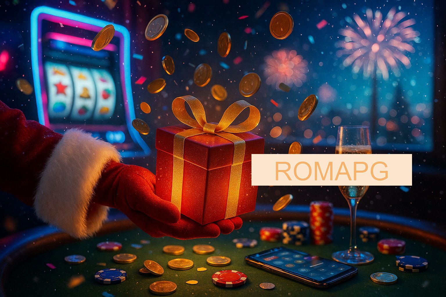 Promoções de Ano Novo no ROMAPG